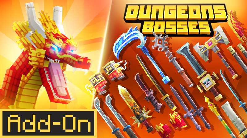 Dungeons and Bosses Add-on key art